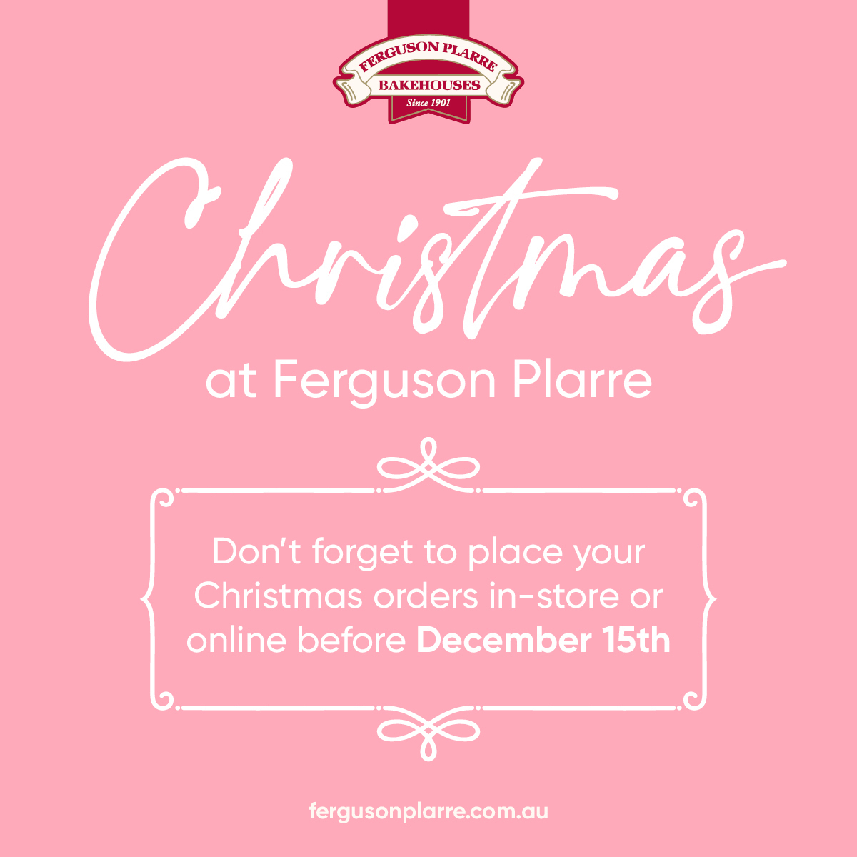 Christmas at Ferguson Plarre
